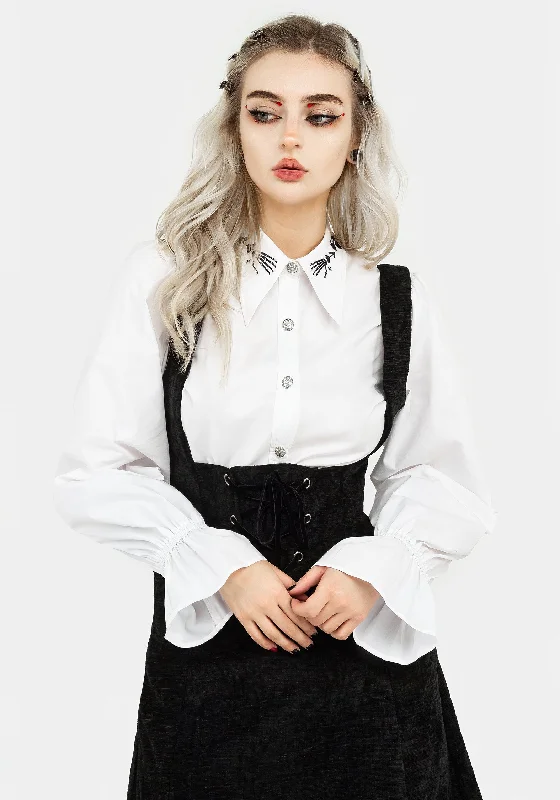 Tempora Embroidered Button Up Shirt