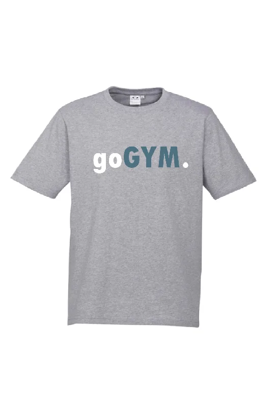 Women's Ruffle Sleeve T-Shirts-Go Gym. Tee