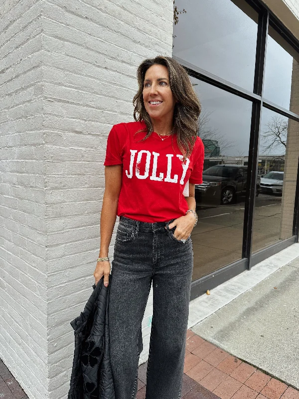 Women's Bamboo T-Shirts-Jolly Boyfriend Tee