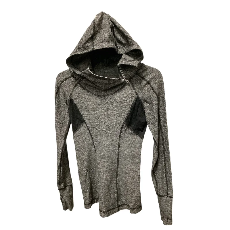 Women's Kimono Sleeve Sweatshirts-Athletic Sweatshirt Hoodie By Lululemon  Size: 2