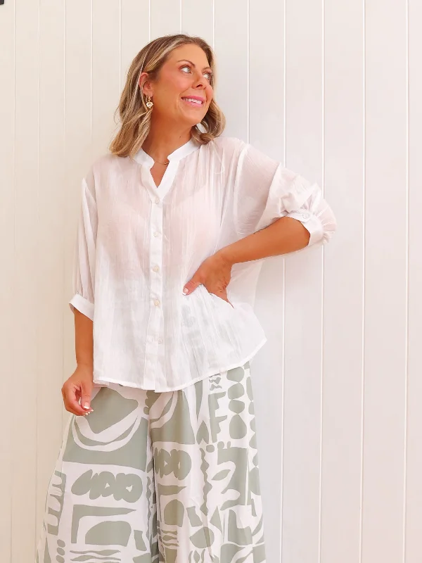 Mimi Blouse - White