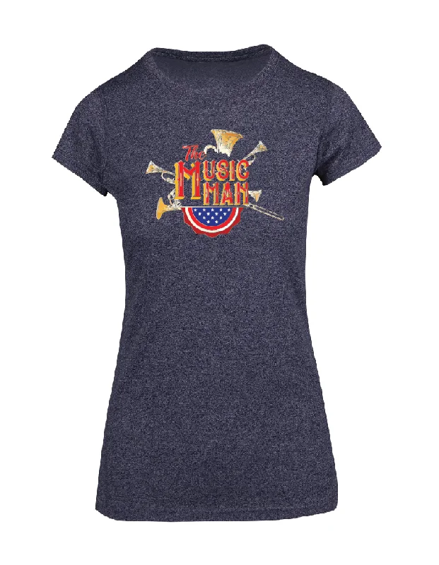 Women's Soft T-Shirts-Savoyards The Music Man Tee Shirt