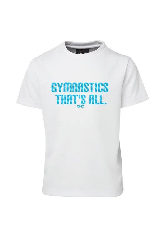 Women's Asymmetrical T-Shirts-White That's All Tee