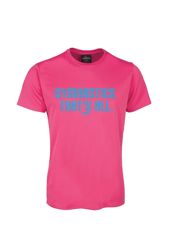 Women's Artistic T-Shirts-Pink That's All Tee