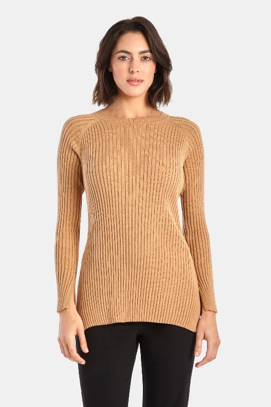 Women's Lace Pencil Pullovers-THE STARLINER SWEATER