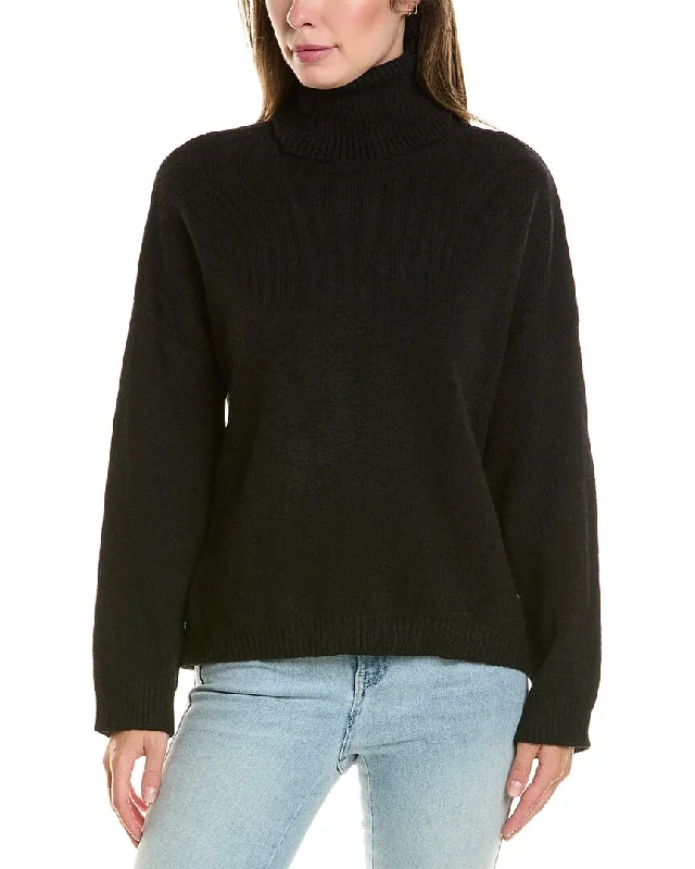 Women's Button-Front Ruffle Pullovers-Avantlook Sweater