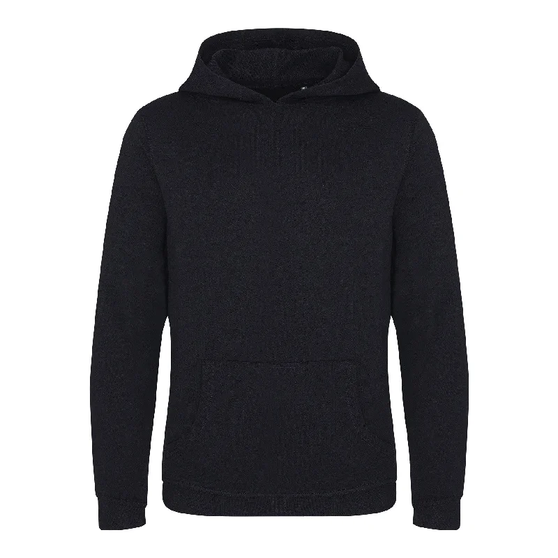 Women's Applique Hoodies-Lusaka Regen Hoody | BLACK