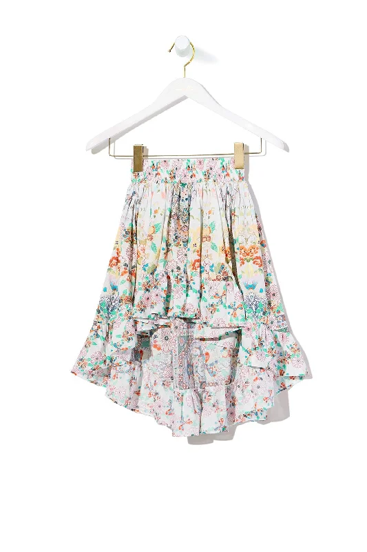 Women's Everyday Skirts-KIDS' HIGH LOW HEM SKIRT TIME AFTER TIME