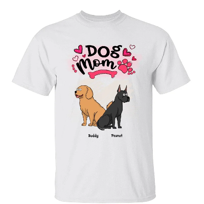 Dog Mom Doodle Funny Cartoon Dogs Personalized Sweatshirt