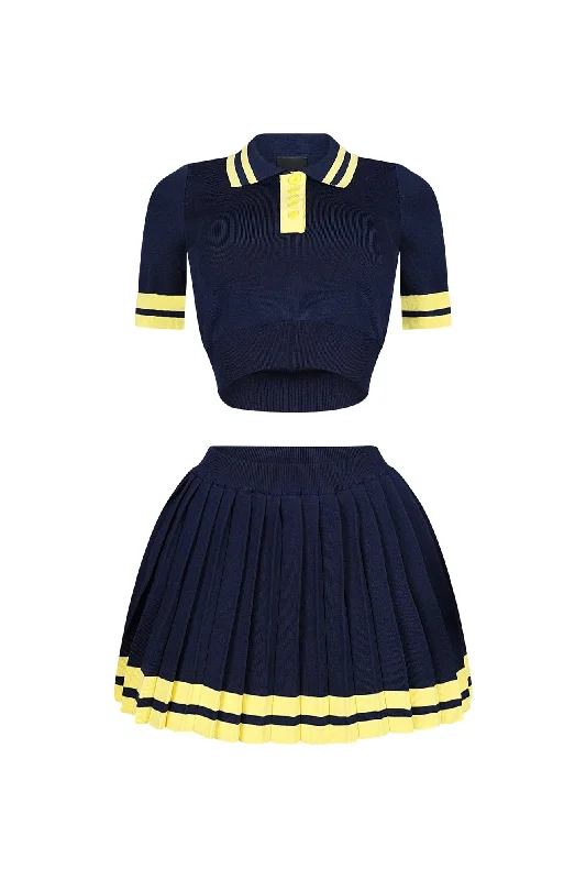 Navy/Yellow