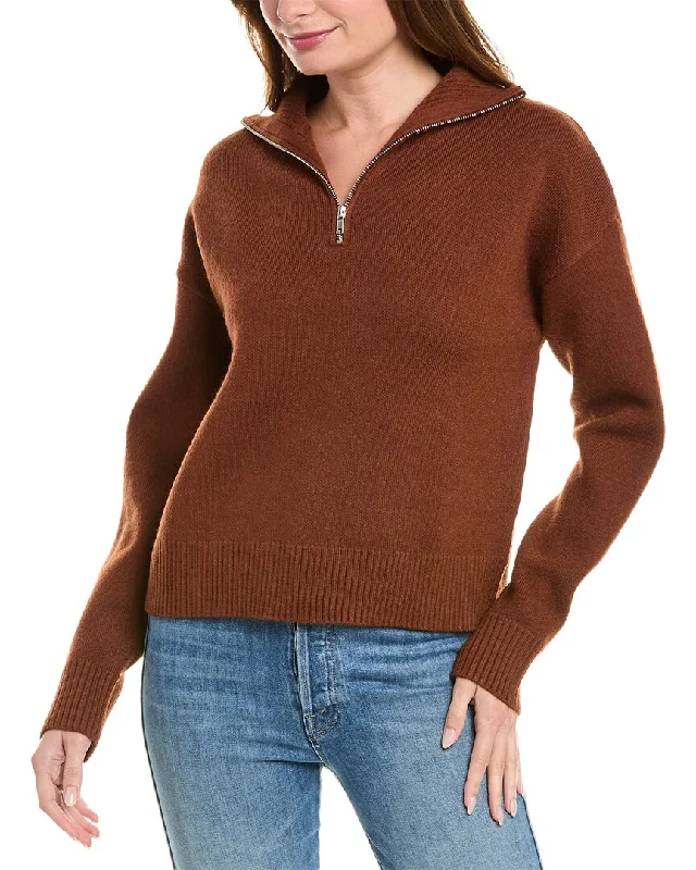 Women's Travel Pullovers-Aiden Zip-Up Sweater