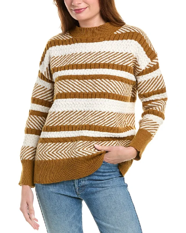 Women's High-Waisted Pencil Pullovers-Colette Rose Sweater