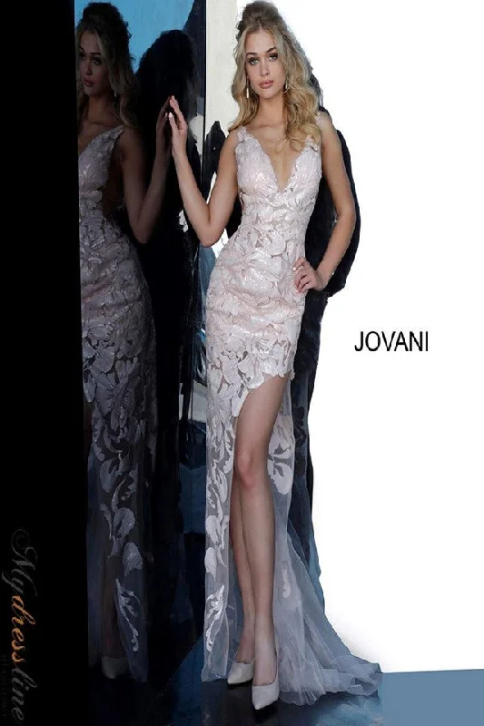 Women's Casual Brunch Print Dresses-Jovani 4084