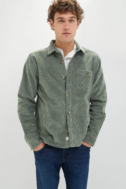 Mallard Green Max Broken in Overshirt