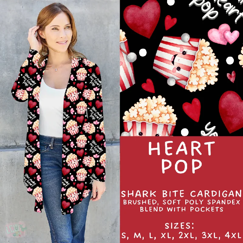 Women's Lace Cardigans-Batch #257 - Love Day Collection - Closes 12/18 - ETA late Jan - Heart Pop Cardigan