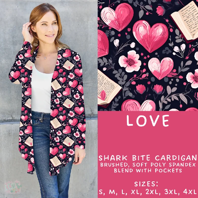 Women's Lace A-Line Cardigans-Batch #257 - Love Day Collection - Closes 12/18 - ETA late Jan - Love Cardigan