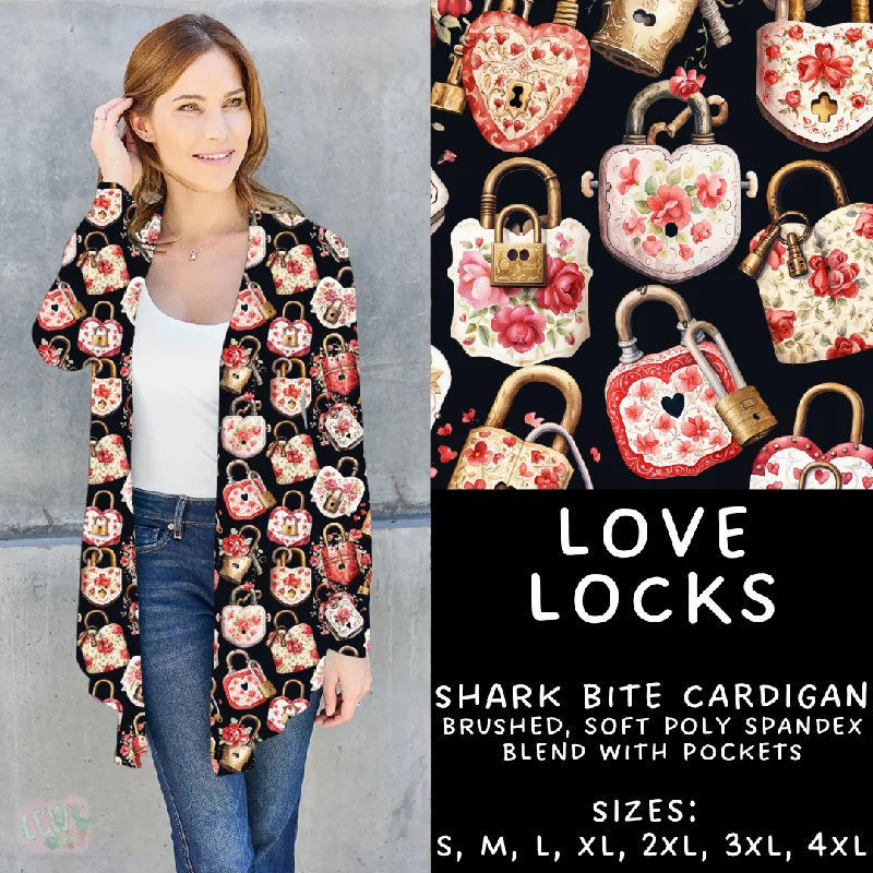 Women's Hiking Cardigans-Batch #257 - Love Day Collection - Closes 12/18 - ETA late Jan - Love Locks Cardigan