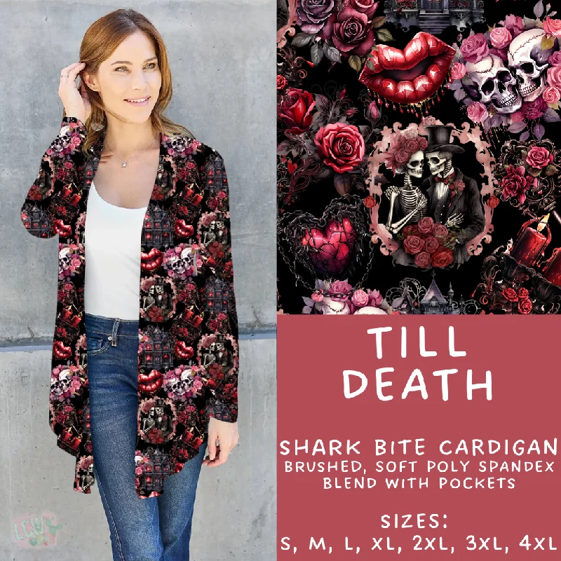 Women's Low-Waisted Floral Cardigans-Batch #257 - Love Day Collection - Closes 12/18 - ETA late Jan - Till Death Cardigan