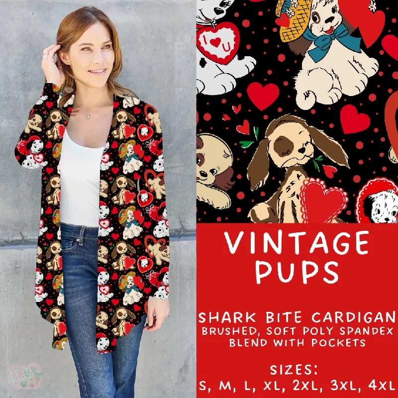 Women's Long Cardigans-Batch #257 - Love Day Collection - Closes 12/18 - ETA late Jan - Vintage Pups Cardigan