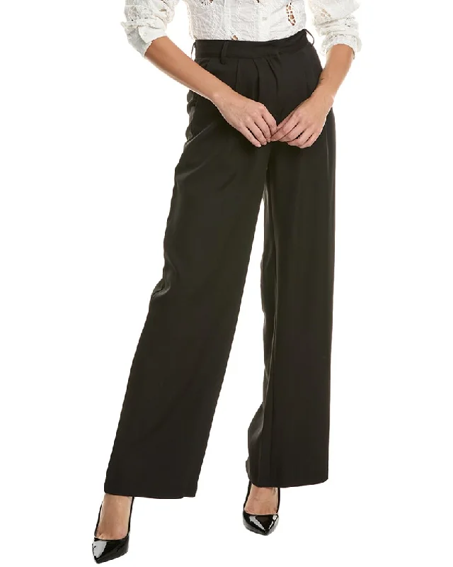 Women's Petite Pants-Brook + Lynn Pleated Pant