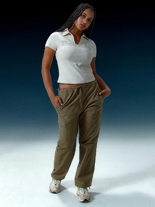 Women's Stretch Pants-Cadishead Heritage Cargo Pants