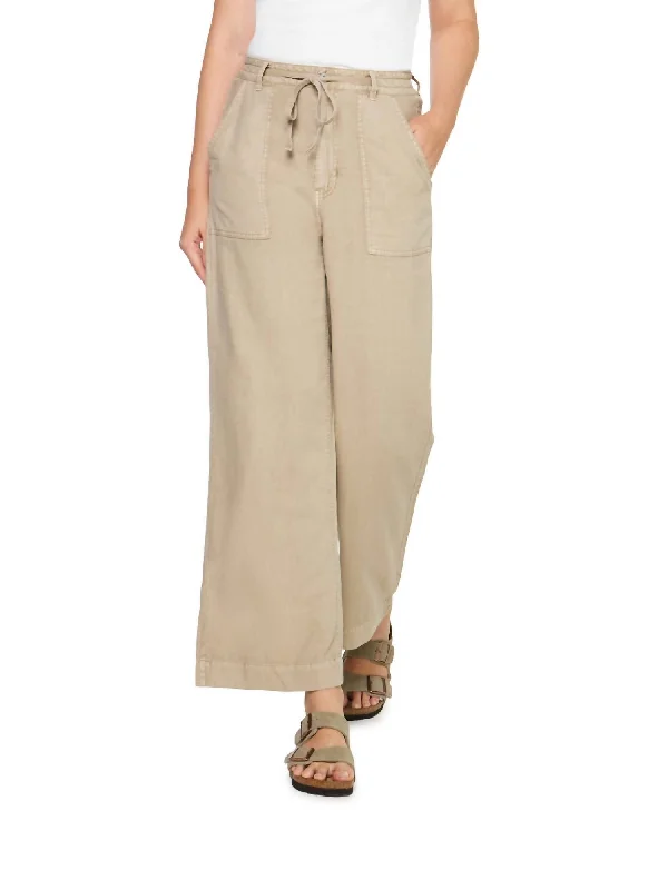 Women's Curvy Fit Pants-Emme Pant In Dune