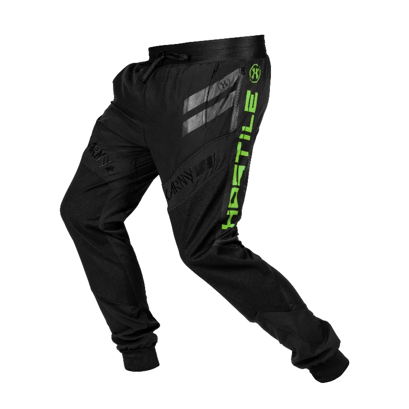 Women's Jogger Pants-Hostile - TRK AIR Jogger Pants - Green