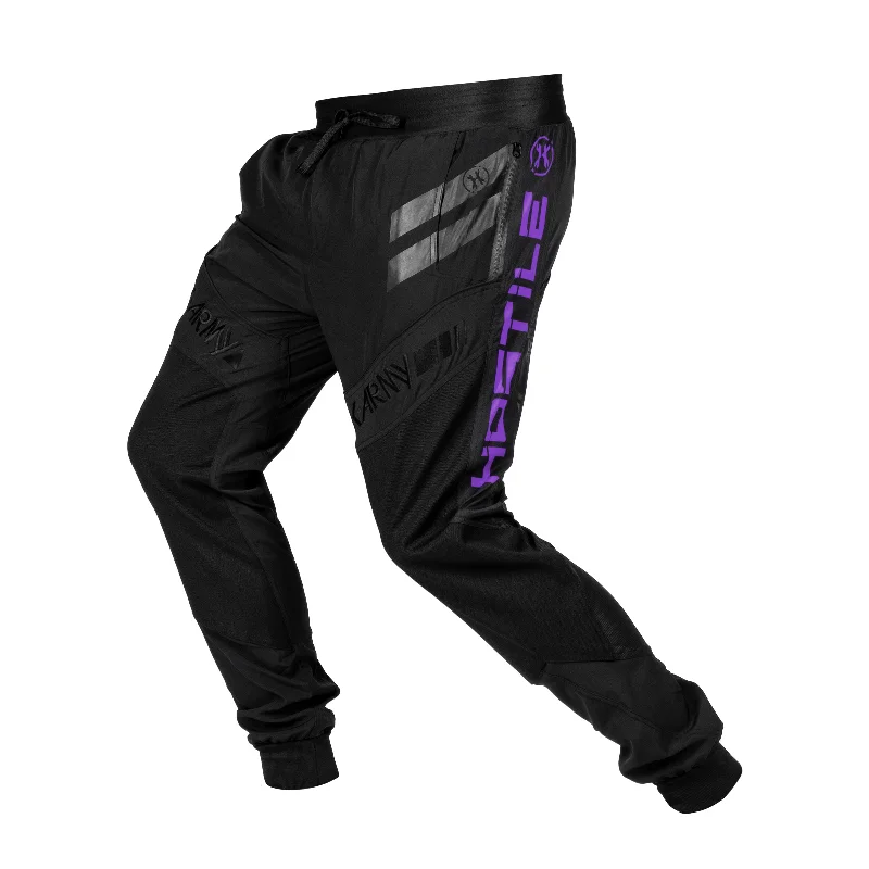 Women's Lounge Pants-Hostile - TRK AIR Jogger Pants - Purple