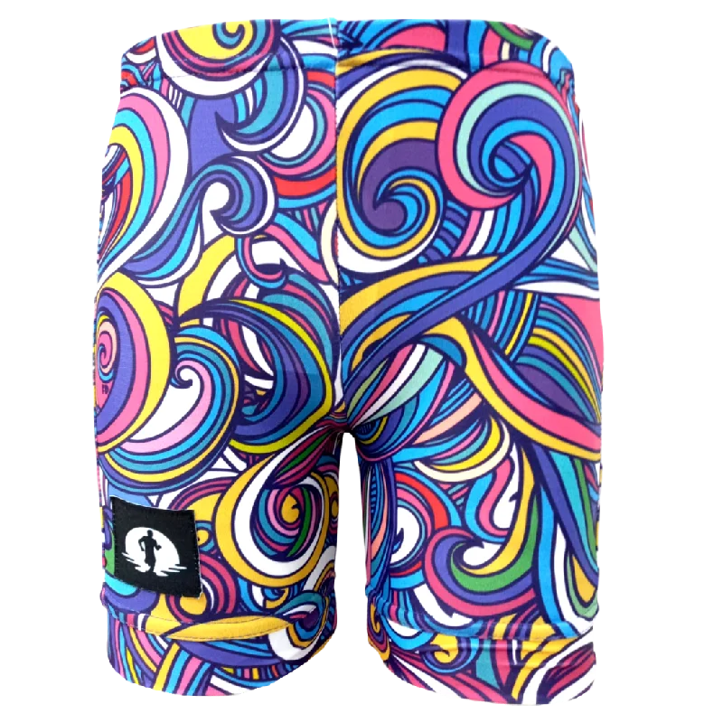 Women's Straight Fit Pants-Kids Funky Pants - Funk Master