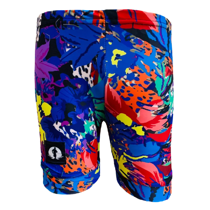 Women's Biker Pants-Kids Funky Pants - Paws & Petals