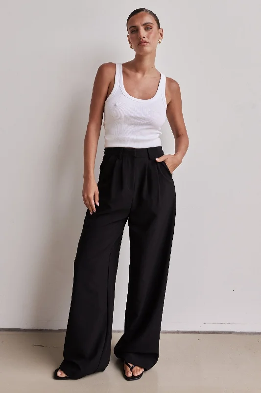 Women's Lounge Pants-Logan Pant (Black)