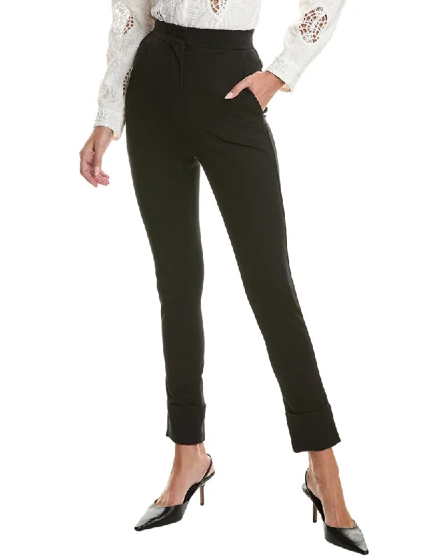 Women's Bold Color Pants-Max Mara Sevres Jersey Trouser