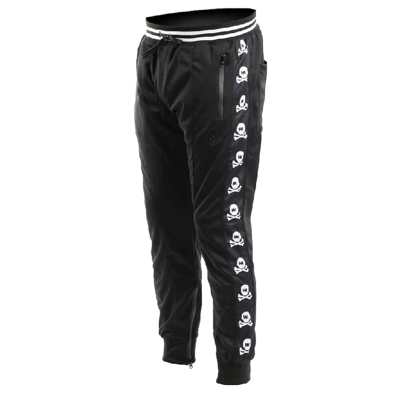 Women's Full-Length Pants-OG Skull - Black - Track Jogger Pants