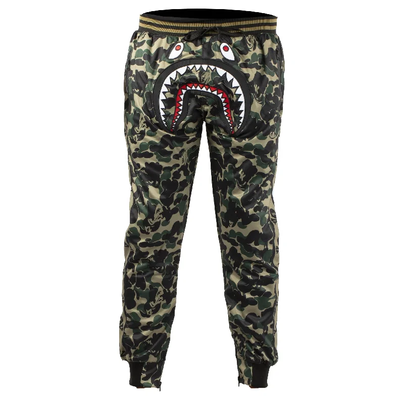 Women's Flight Pants-Shark Camo - Track Jogger Pants