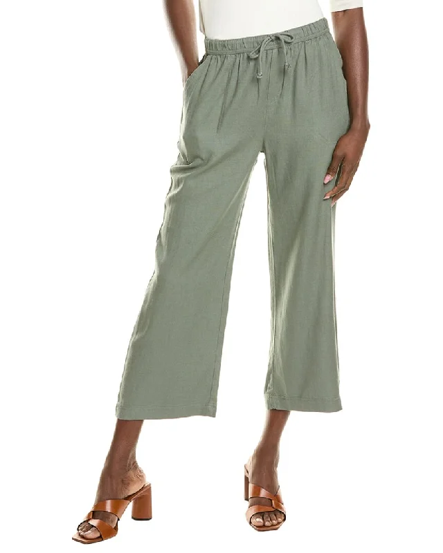 Women's Sarong Pants-Splendid Linen-Blend Pant