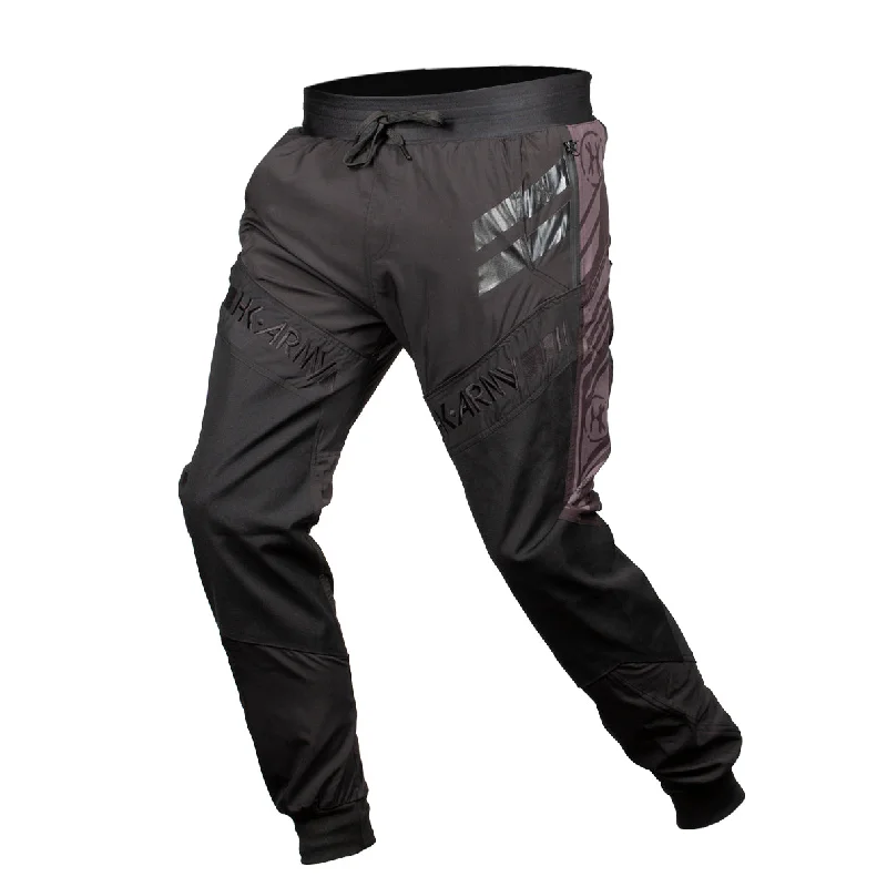 Women's Lace Pants-TRK AIR - Blackout - Jogger Pants